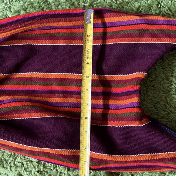 Bohemian Hobo Cross-Body Bag - lightly used - purchased in Peru, no tags. - Picture 6 of 7